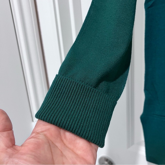 NWT Soft Surroundings Perfect Turtleneck Sweater in Green Sz. Medium (10-12) - Picture 4 of 12